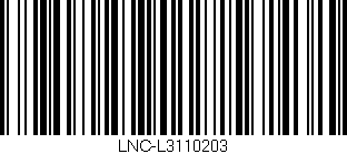 Código de barras (EAN, GTIN, SKU, ISBN): 'LNC-L3110203'
