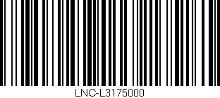 Código de barras (EAN, GTIN, SKU, ISBN): 'LNC-L3175000'