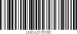 Código de barras (EAN, GTIN, SKU, ISBN): 'LNC-L3175100'