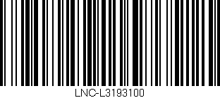 Código de barras (EAN, GTIN, SKU, ISBN): 'LNC-L3193100'