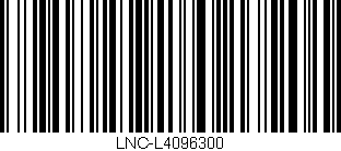 Código de barras (EAN, GTIN, SKU, ISBN): 'LNC-L4096300'