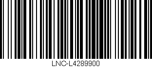 Código de barras (EAN, GTIN, SKU, ISBN): 'LNC-L4289900'