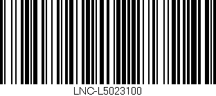 Código de barras (EAN, GTIN, SKU, ISBN): 'LNC-L5023100'