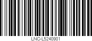 Código de barras (EAN, GTIN, SKU, ISBN): 'LNC-L5240901'