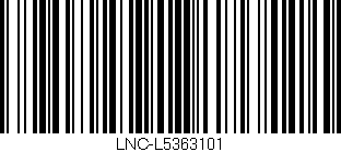 Código de barras (EAN, GTIN, SKU, ISBN): 'LNC-L5363101'