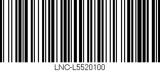Código de barras (EAN, GTIN, SKU, ISBN): 'LNC-L5520100'
