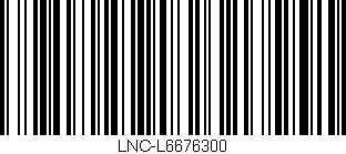 Código de barras (EAN, GTIN, SKU, ISBN): 'LNC-L6676300'