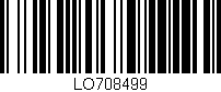 Código de barras (EAN, GTIN, SKU, ISBN): 'LO708499'