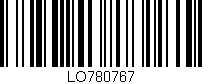 Código de barras (EAN, GTIN, SKU, ISBN): 'LO780767'