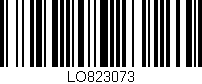 Código de barras (EAN, GTIN, SKU, ISBN): 'LO823073'