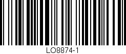 Código de barras (EAN, GTIN, SKU, ISBN): 'LO8874-1'
