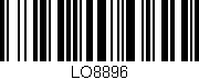 Código de barras (EAN, GTIN, SKU, ISBN): 'LO8896'