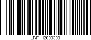 Código de barras (EAN, GTIN, SKU, ISBN): 'LRP-H2038300'