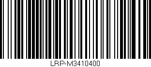 Código de barras (EAN, GTIN, SKU, ISBN): 'LRP-M3410400'