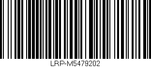 Código de barras (EAN, GTIN, SKU, ISBN): 'LRP-M5479202'