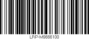 Código de barras (EAN, GTIN, SKU, ISBN): 'LRP-M9666100'