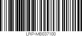 Código de barras (EAN, GTIN, SKU, ISBN): 'LRP-MB037100'