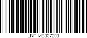 Código de barras (EAN, GTIN, SKU, ISBN): 'LRP-MB037200'