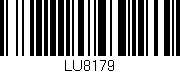 Código de barras (EAN, GTIN, SKU, ISBN): 'LU8179'
