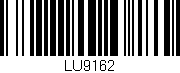 Código de barras (EAN, GTIN, SKU, ISBN): 'LU9162'
