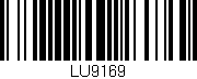 Código de barras (EAN, GTIN, SKU, ISBN): 'LU9169'
