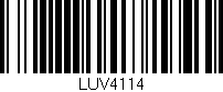 Código de barras (EAN, GTIN, SKU, ISBN): 'LUV4114'