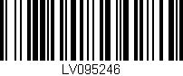Código de barras (EAN, GTIN, SKU, ISBN): 'LV095246'