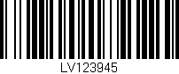 Código de barras (EAN, GTIN, SKU, ISBN): 'LV123945'