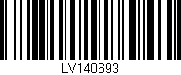 Código de barras (EAN, GTIN, SKU, ISBN): 'LV140693'