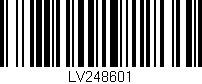 Código de barras (EAN, GTIN, SKU, ISBN): 'LV248601'