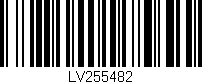 Código de barras (EAN, GTIN, SKU, ISBN): 'LV255482'
