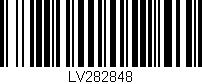 Código de barras (EAN, GTIN, SKU, ISBN): 'LV282848'