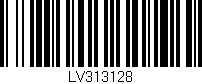 Código de barras (EAN, GTIN, SKU, ISBN): 'LV313128'