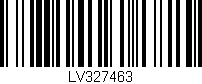 Código de barras (EAN, GTIN, SKU, ISBN): 'LV327463'