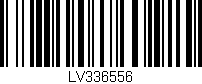 Código de barras (EAN, GTIN, SKU, ISBN): 'LV336556'