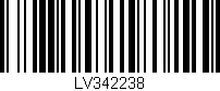 Código de barras (EAN, GTIN, SKU, ISBN): 'LV342238'