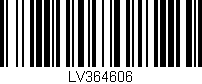Código de barras (EAN, GTIN, SKU, ISBN): 'LV364606'