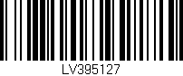 Código de barras (EAN, GTIN, SKU, ISBN): 'LV395127'