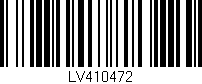 Código de barras (EAN, GTIN, SKU, ISBN): 'LV410472'