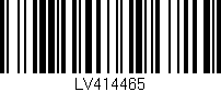 Código de barras (EAN, GTIN, SKU, ISBN): 'LV414465'