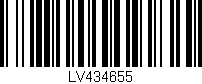 Código de barras (EAN, GTIN, SKU, ISBN): 'LV434655'