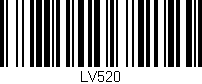 Código de barras (EAN, GTIN, SKU, ISBN): 'LV520'