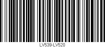 Código de barras (EAN, GTIN, SKU, ISBN): 'LV539-LV520'