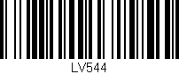 Código de barras (EAN, GTIN, SKU, ISBN): 'LV544'