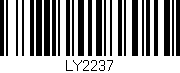 Código de barras (EAN, GTIN, SKU, ISBN): 'LY2237'