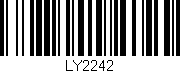 Código de barras (EAN, GTIN, SKU, ISBN): 'LY2242'