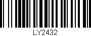 Código de barras (EAN, GTIN, SKU, ISBN): 'LY2432'