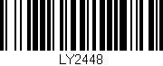 Código de barras (EAN, GTIN, SKU, ISBN): 'LY2448'