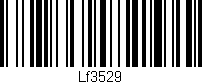 Código de barras (EAN, GTIN, SKU, ISBN): 'Lf3529'