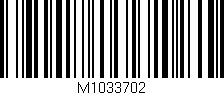 Código de barras (EAN, GTIN, SKU, ISBN): 'M1033702'